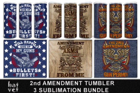 Download 2nd Amendment Sublimation Tumbler Design - Sublimation tumbler design Collection