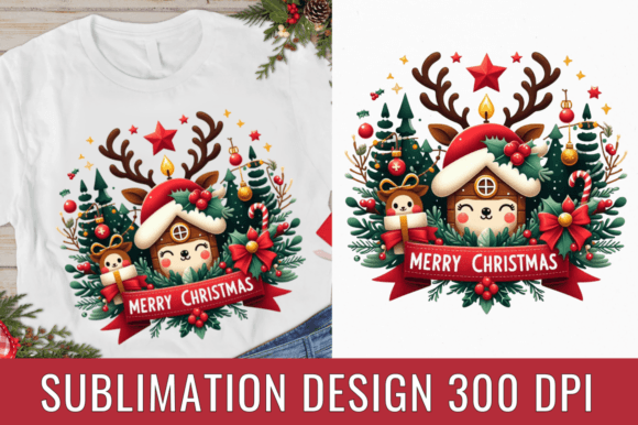 Download Merry Christmas Sublimation Design - Premium Resources