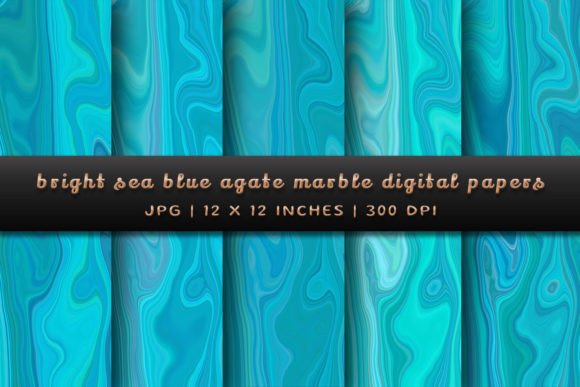 Download Bright Sea Blue Agate Marble - Premium Resources