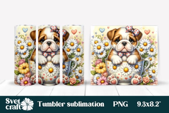 Download Cute Dog Sublimation Tumbler Design - Sublimation tumbler design Collection