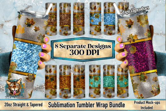 Download Fall Sublimation Tumbler Design Bundle - Sublimation tumbler design Collection