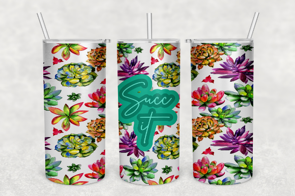 Download Sublimation Tumbler Design Succulent - Sublimation tumbler design Collection