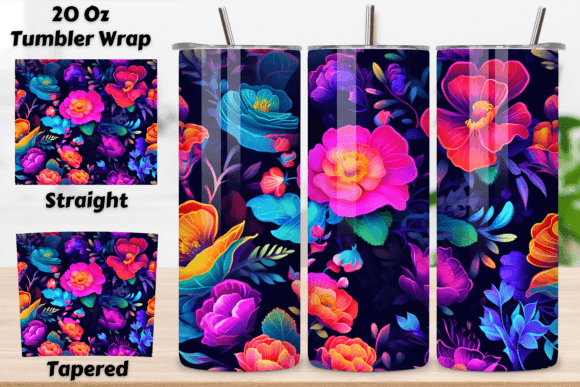 Download Pink Flowers Sublimation Tumbler Design - Sublimation tumbler design Collection