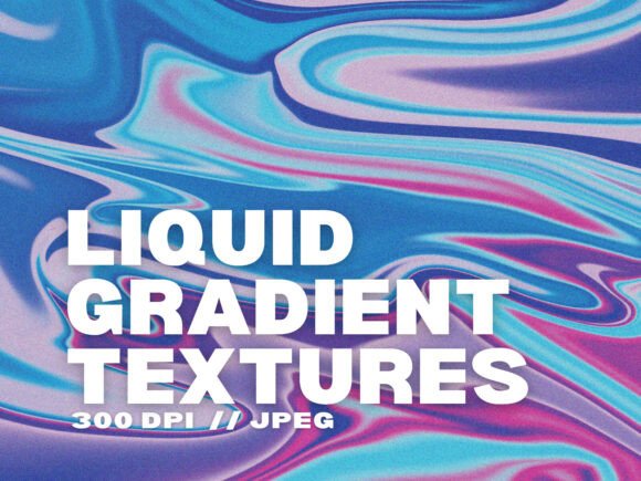 Download 10 Liquid Gradient Textures - Premium Bundle